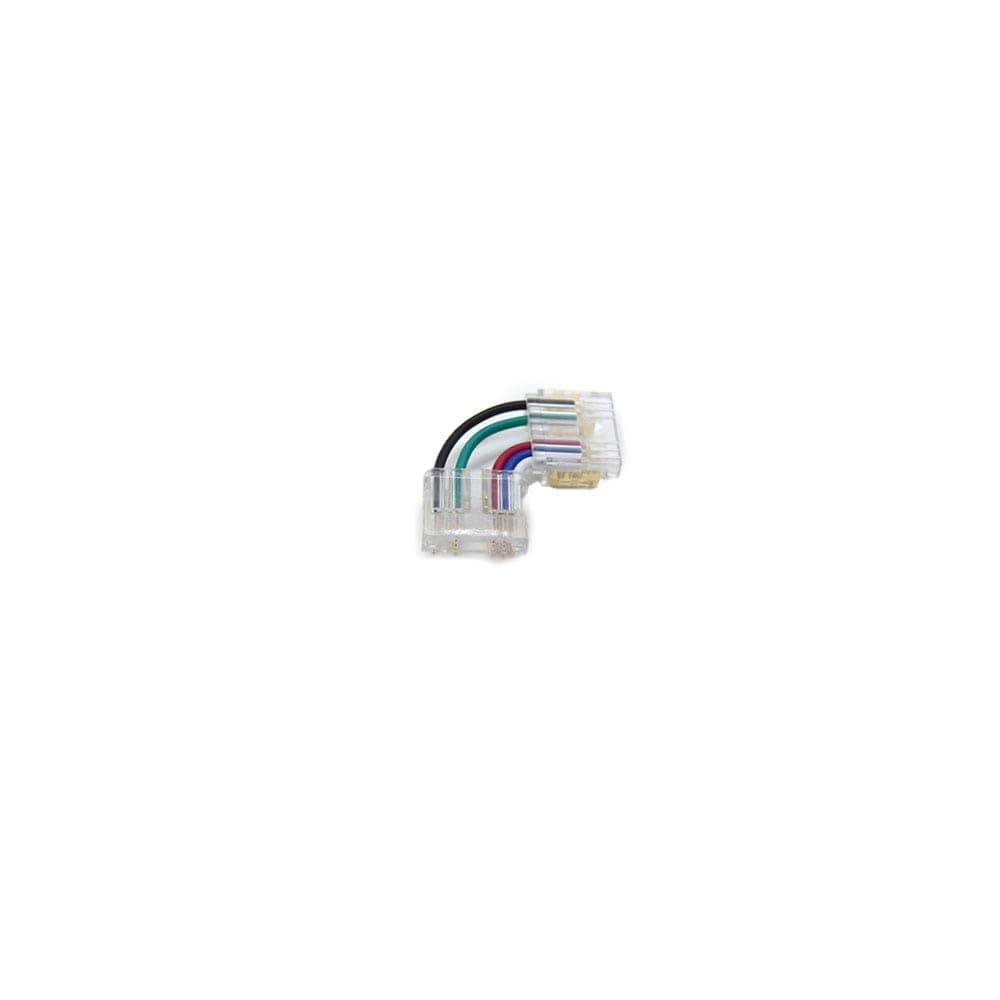 12mm RGBW COB Strip Light Connector – L Connector