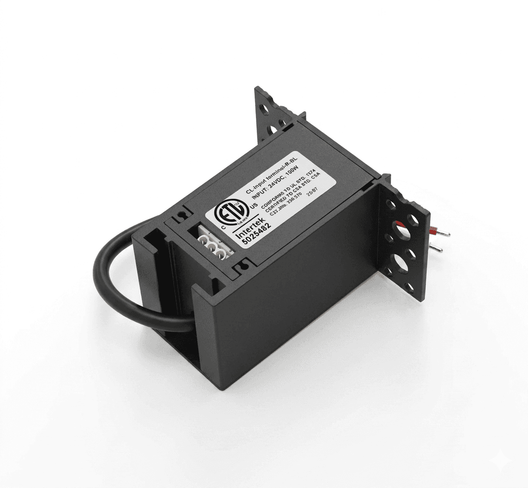 Standard Magnet Track Accessories – Input Terminal Recessed