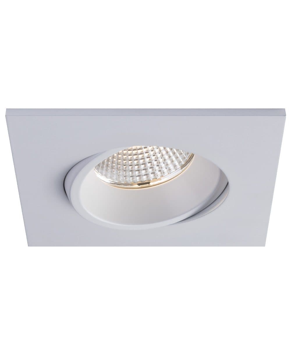 3.5" LUNA LED Square Regressed Gimbal Recessed Fixture