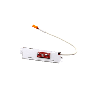 DeltaLum EC2 Strip 12V DC LoVo Microwave Sensor (Default Setting, Trim level 100%, Sensitivity High, Hold Time 15, Standby Dim 50%, Standby time ~, Photocell Off)