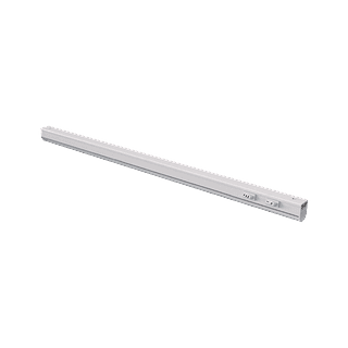 DL-SCL Shelf / Cabinet Ltg., 4F, 46.18", Selectable 16W-9.5W (1680-998lm), Selectable 30-40-50K, 120V, c/w Mtg. Hdwr., 11" Connecting Cable, 5' Power Cord.(molded 2 prong plug) & End Cap.
