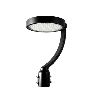 EDA-PT Post Top, SN (Single Arm), Type 5, 100L MW 100-70-40W, MK 30-40-50K, 120-347V Auto-Sensing Driver, Black, 0-10V Dim. SCR (Shorting Cap and Receptacle for PC)